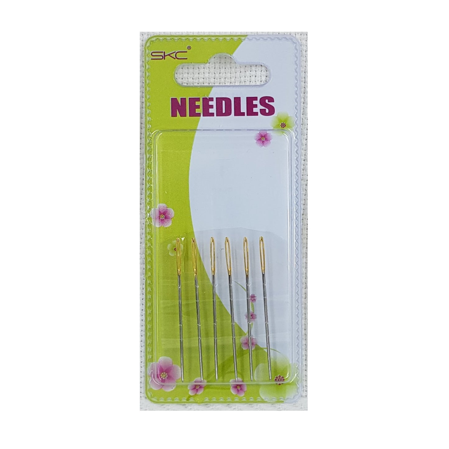 6 Medium Size Etamine Needles One Size. 4.55cm Long Needle (120053)