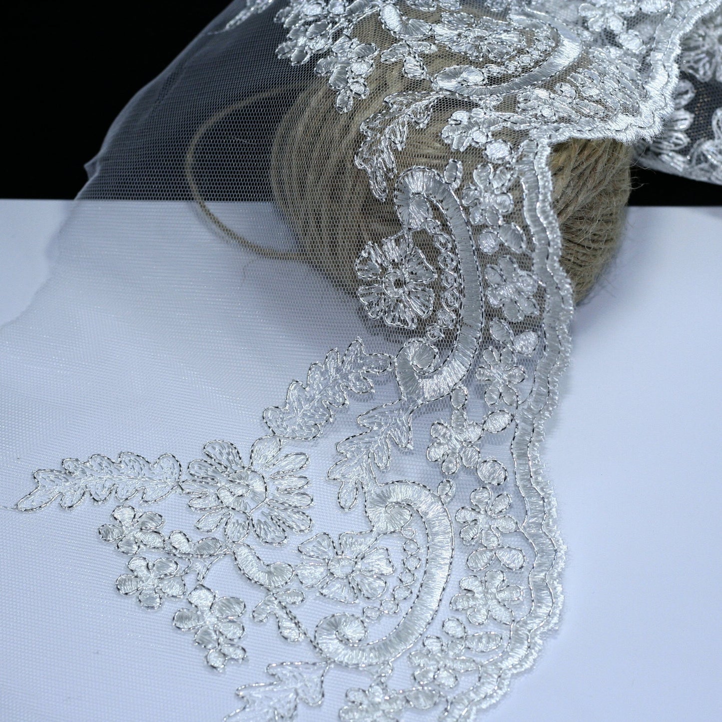 13 cm Corded French Lace - 304