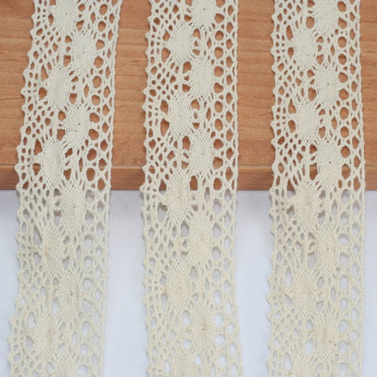 35mm Eninde Kenar Pamuk Dantel (3669)