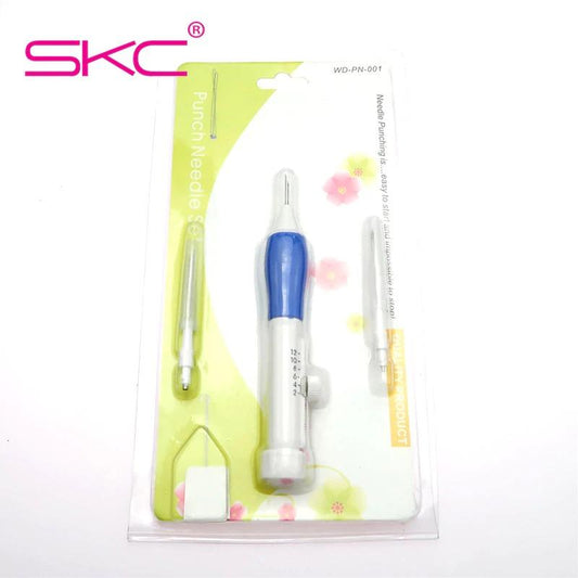 Set of 3 SKC Punch Needles - with threader and 3 needles