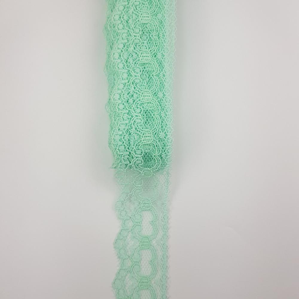 5 metre Kordoneli Dantel 3,5 cm - Çeşitli renklerde pasalı dantel