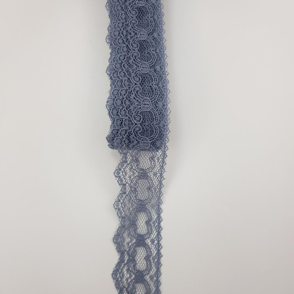 5 metre Kordoneli Dantel 3,5 cm - Çeşitli renklerde pasalı dantel