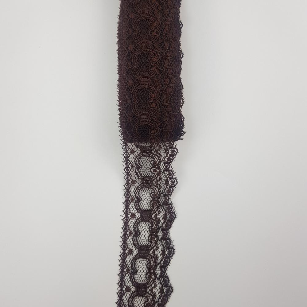 5 metre Kordoneli Dantel 3,5 cm - Çeşitli renklerde pasalı dantel