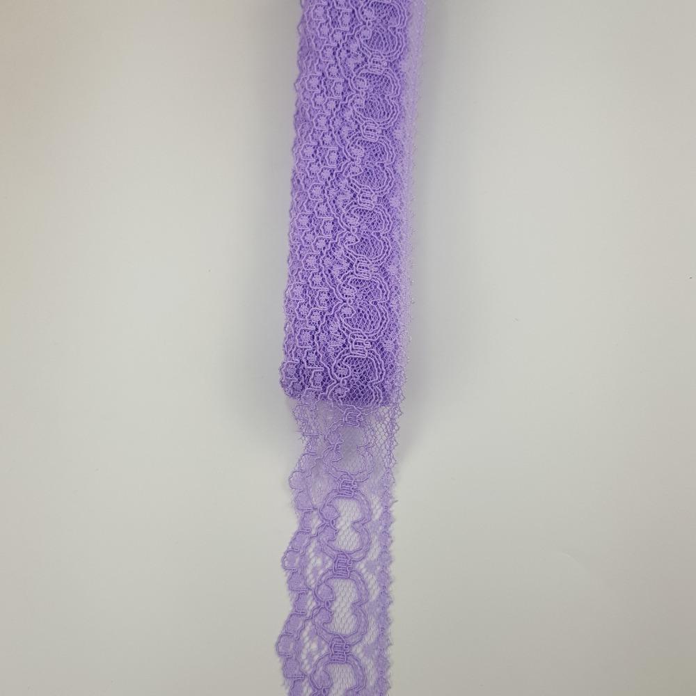 5 metre Kordoneli Dantel 3,5 cm - Çeşitli renklerde pasalı dantel