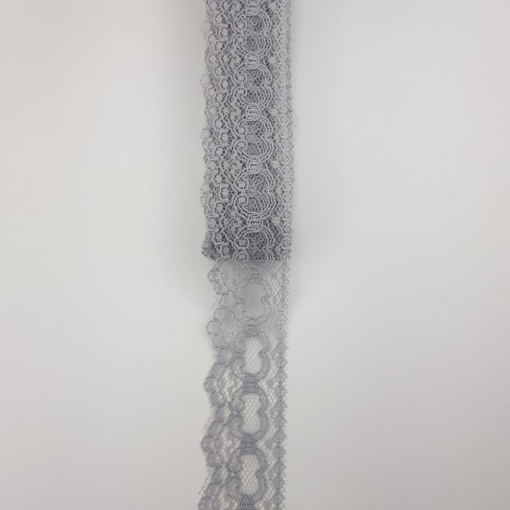 5 metre Kordoneli Dantel 3,5 cm - Çeşitli renklerde pasalı dantel