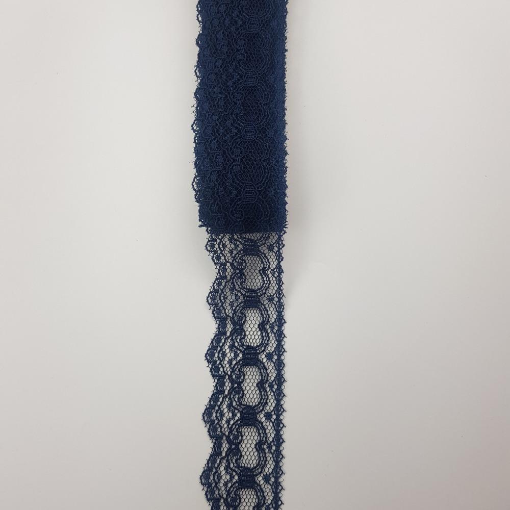 5 metre Kordoneli Dantel 3,5 cm - Çeşitli renklerde pasalı dantel