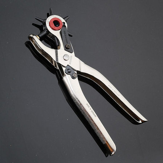 6 Headed Belt Punch Pliers - Leather Piercing Pliers Punch 2,5mm - 5mm