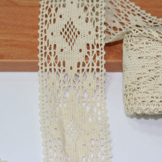 60mm Eninde Pamuk Ara Dantel (645)