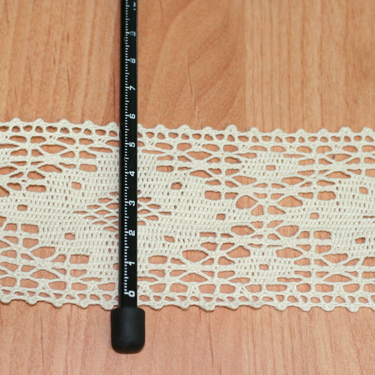 60mm Width Cotton Intermediate Lace (645)