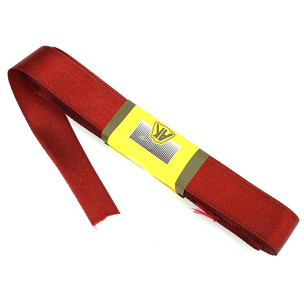 Bordo Saten Kurdele Çift Taraflı 2cm Eninde 10mt Top