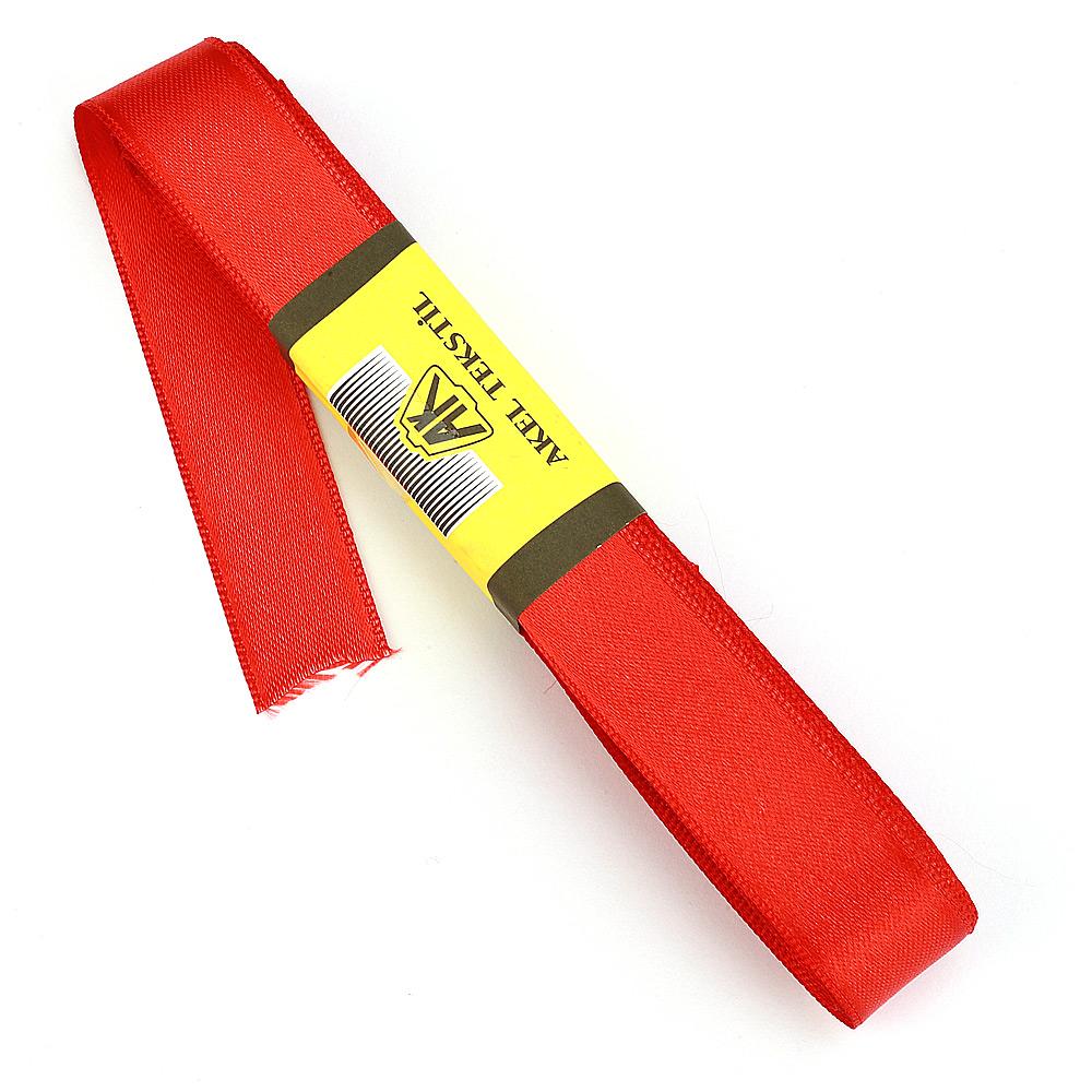 Red Satin Ribbon Double Sided 2cm Width 10mt Ball