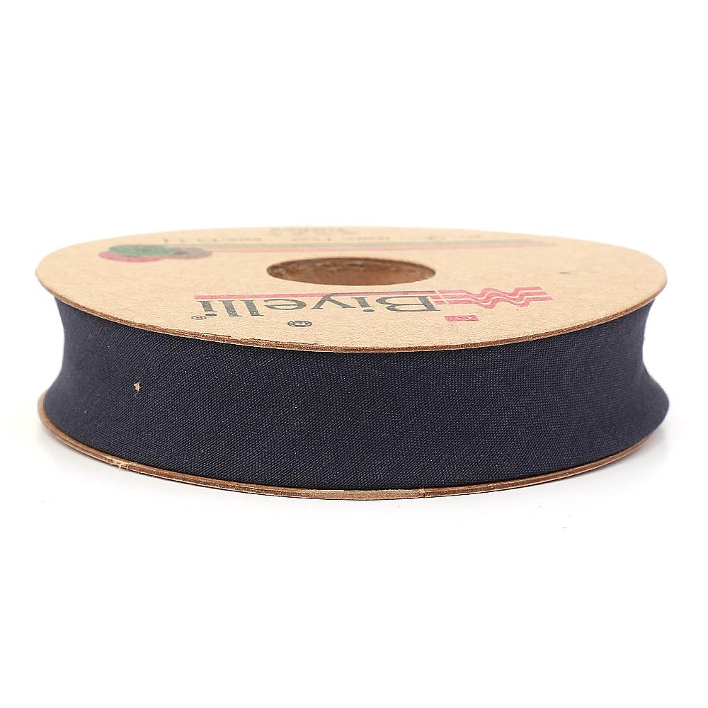 Navy Blue Cotton (Coton) Piping 2cm wide 25mt (D11)