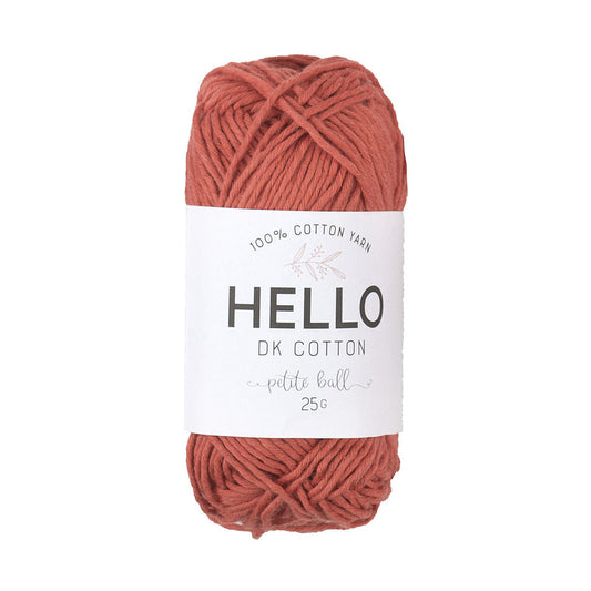 Хлопковая пряжа HELLO 25 гр - HELLO DK Cotton Yarn 117