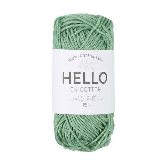 Хлопковая пряжа HELLO 25 гр - HELLO DK Cotton Yarn 137