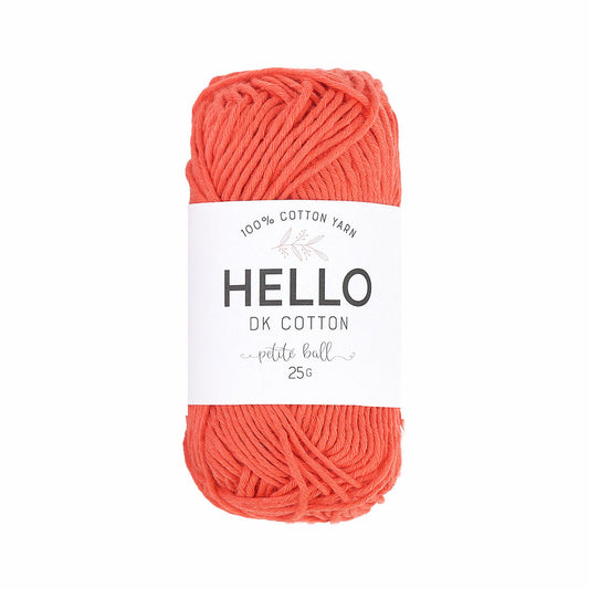 Хлопковая пряжа HELLO 25 гр - HELLO DK Cotton Yarn 115