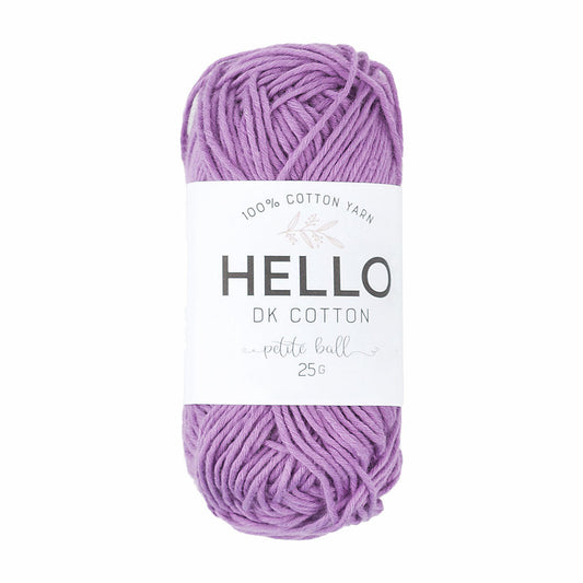 HELLO 25 gr cotton knitting yarn - HELLO DK Cotton Yarn 142