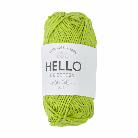 Хлопковая пряжа HELLO 25 гр - HELLO DK Cotton Yarn 131