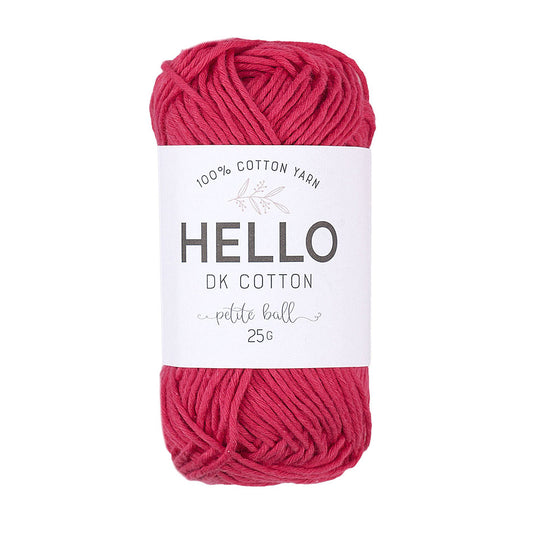 HELLO 25 gr cotton knitting yarn - HELLO DK Cotton Yarn 108