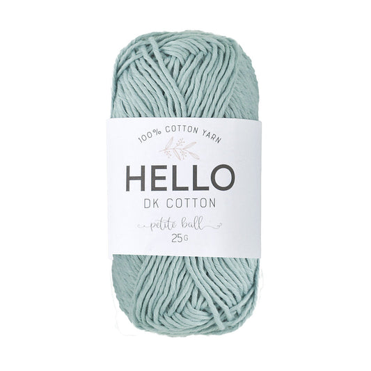 Хлопковая пряжа HELLO 25 гр - HELLO DK Cotton Yarn 136