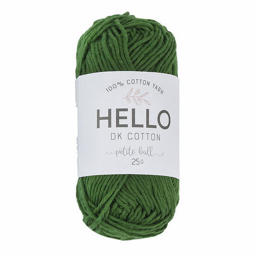 Хлопковая пряжа HELLO 25 гр - HELLO DK Cotton Yarn 135