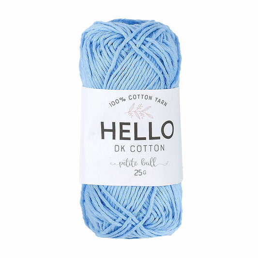HELLO 25 gr cotton knitting yarn - HELLO DK Cotton Yarn 147