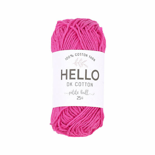 HELLO 25 gr cotton knitting yarn - HELLO DK Cotton Yarn 104