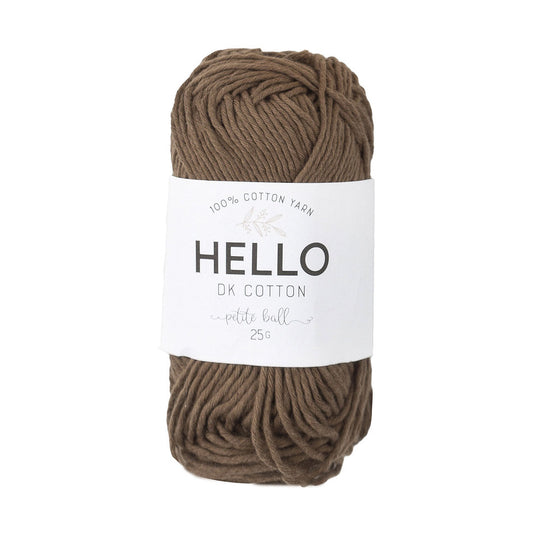 HELLO 25 gr cotton knitting yarn - HELLO DK Cotton Yarn 126