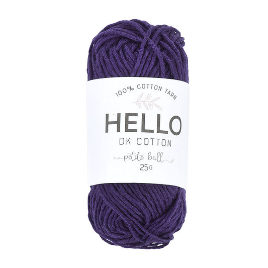 HELLO 25 gr cotton knitting yarn - HELLO DK Cotton Yarn 144