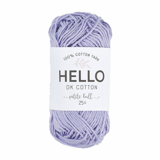 HELLO 25 gr cotton knitting yarn - HELLO DK Cotton Yarn 140