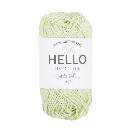 HELLO 25 gr cotton knitting yarn - HELLO DK Cotton Yarn 129