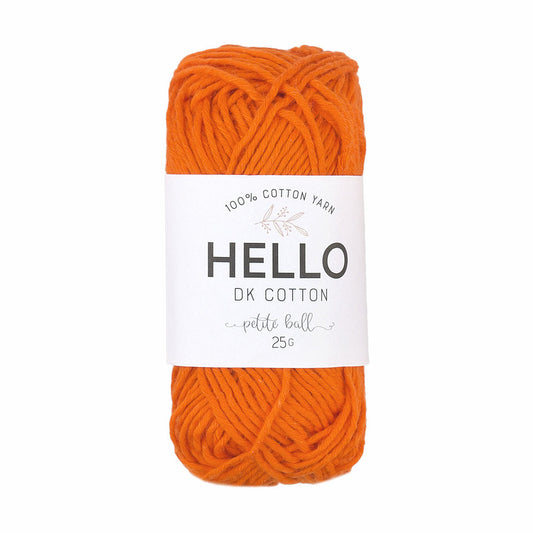 HELLO 25 gr cotton knitting yarn - HELLO DK Cotton Yarn 118