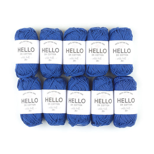 HELLO 25 gr pamuk örgü ipliği - HELLO DK Pamuk İpliği 150