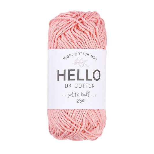 Хлопковая пряжа HELLO 25 гр - HELLO DK Cotton Yarn 109