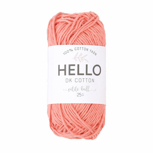 Хлопковая пряжа HELLO 25 гр - HELLO DK Cotton Yarn 112