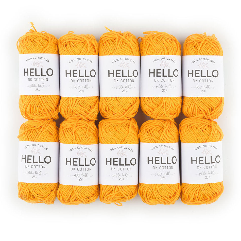 HELLO 25 gr cotton knitting yarn - HELLO DK Cotton Yarn 121