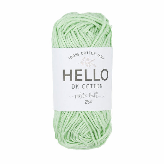 HELLO 25 gr cotton knitting yarn - HELLO DK Cotton Yarn 138