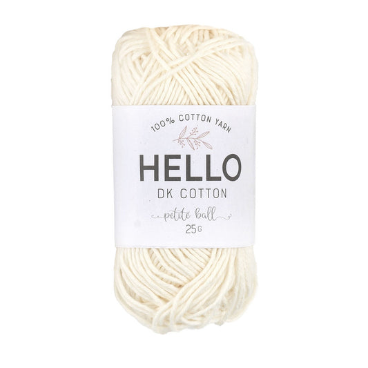 Хлопковая пряжа HELLO 25 гр - HELLO DK Cotton Yarn 156