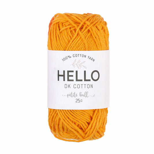 HELLO 25 gr cotton knitting yarn - HELLO DK Cotton Yarn 119