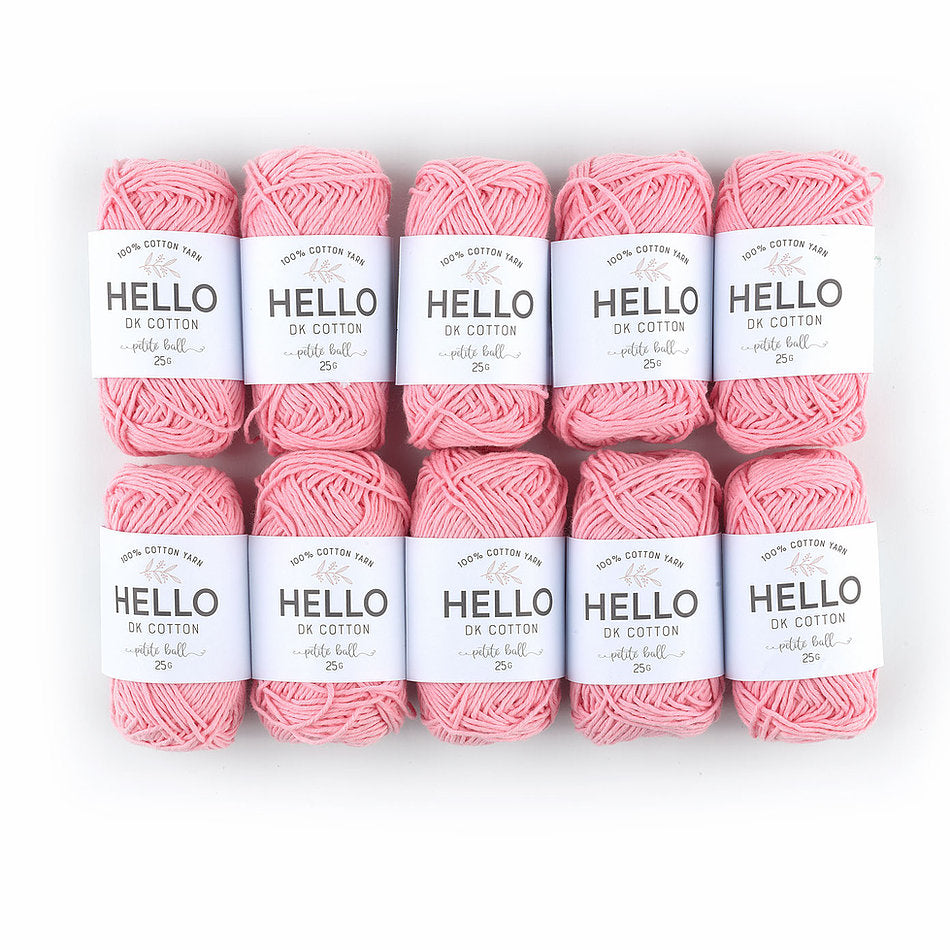 HELLO 25 gr cotton knitting yarn - HELLO DK Cotton Yarn 102