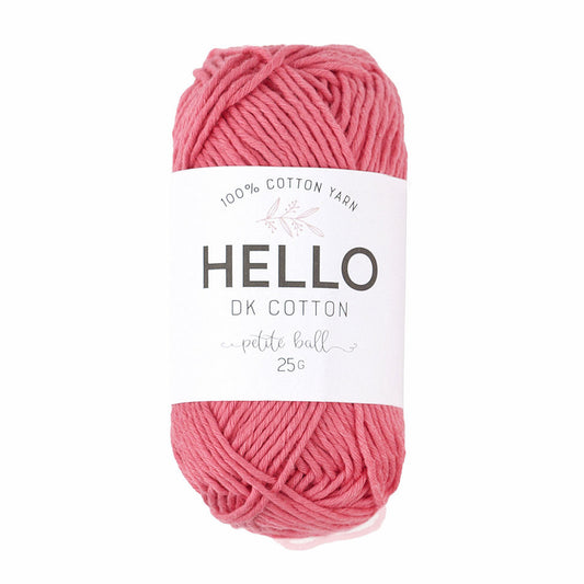 Хлопковая пряжа HELLO 25 гр - HELLO DK Cotton Yarn 111