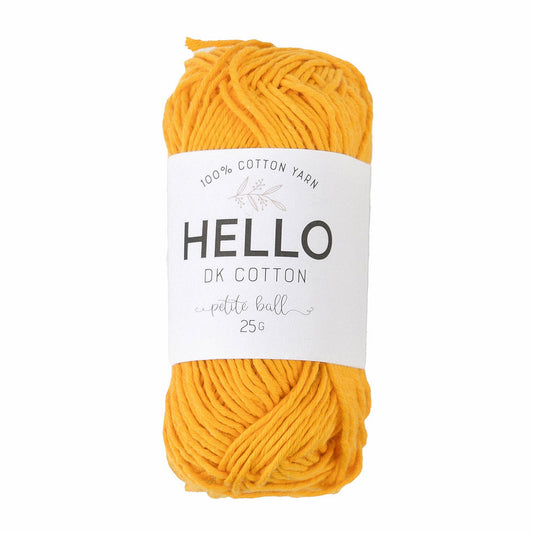 HELLO 25 gr cotton knitting yarn - HELLO DK Cotton Yarn 121