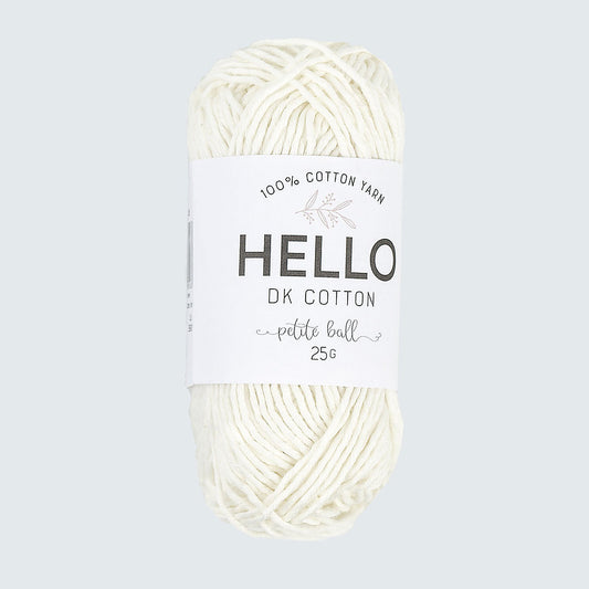 Хлопковая пряжа HELLO 25 гр - HELLO DK Cotton Yarn 155
