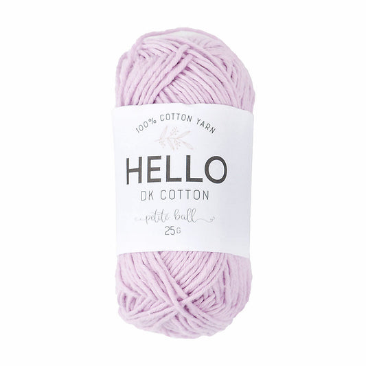 Хлопковая пряжа HELLO 25 гр - HELLO DK Cotton Yarn 141