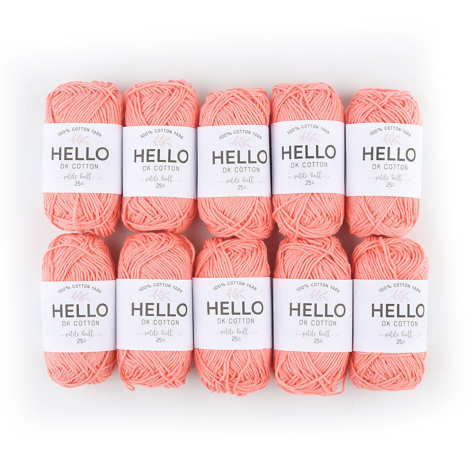 HELLO 25 gr cotton knitting yarn - HELLO DK Cotton Yarn 112
