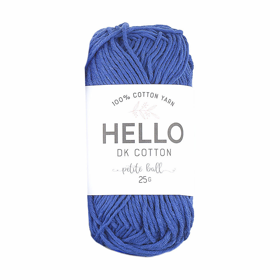 Хлопковая пряжа HELLO 25 гр - HELLO DK Cotton Yarn 150