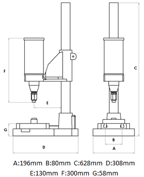 Electric Rivet Press. 1700kg/cm2 ( Single Phase Electric Rivet) 