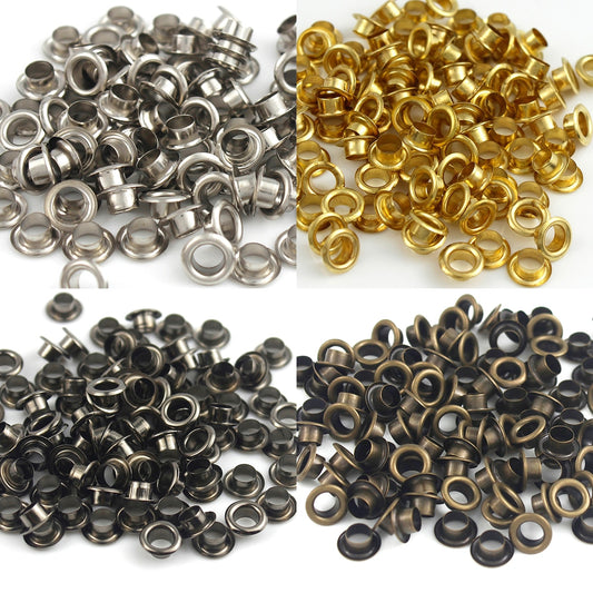 Number 4 Eyelets (in packs of 100 or 1000 pieces)