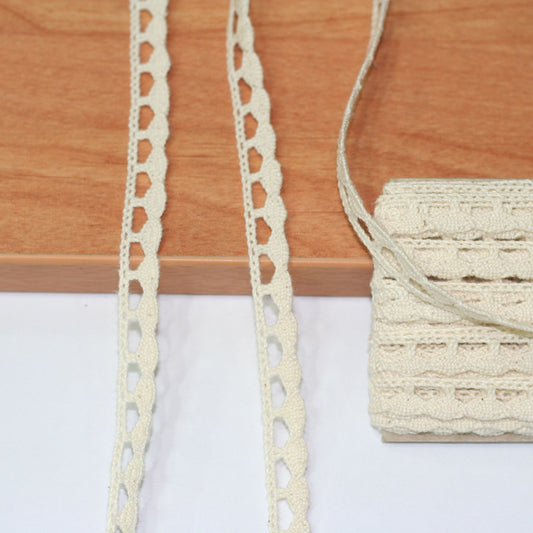 10 Metre Pamuk Dantel 10mm (486)