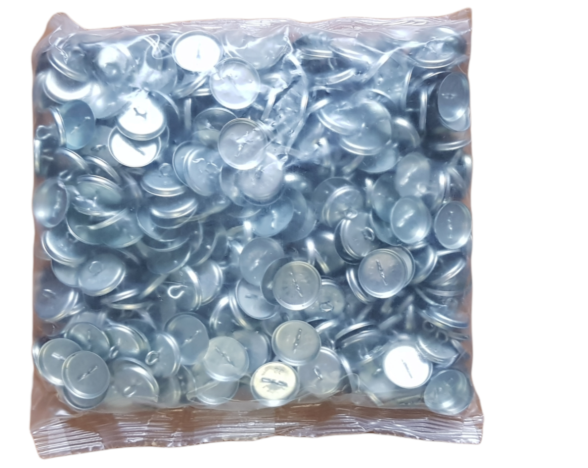 Capsule Button with Hook. ( Hooked Button in 500 pcs packs)