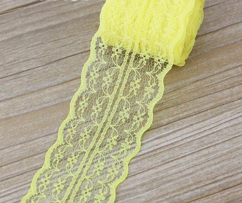 25 mt Daisy Lace - For Packaging, Decoration, Bow, Invitation Card, Ornament etc.